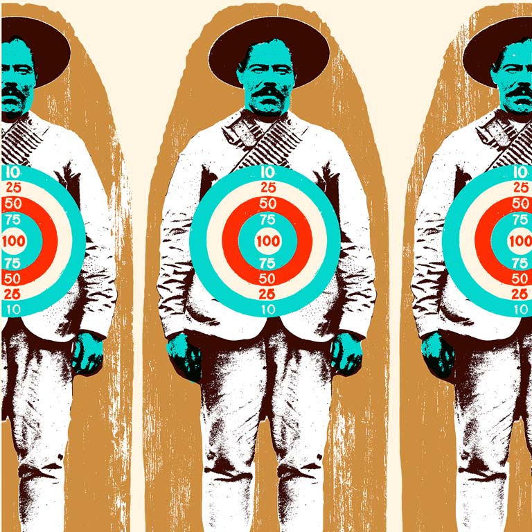 Pancho Villa from a Safe Distance is a bilingual cross-border opera about the life and death of the Mexican Revolutionary icon Pancho Villa. 